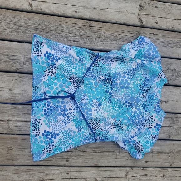 💥3 for $15💥 Healthpro Floral Nursing Scrub Top MED - Picture 5 of 6